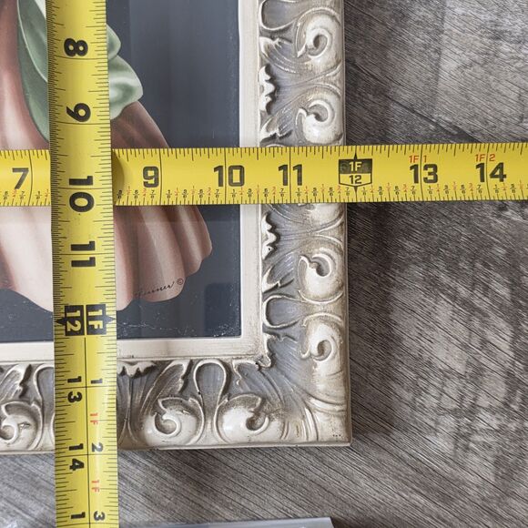 Vintage 1950's Turner Prints Art Southern Couple In Original Frames Set of 2 - Picture 7 of 7